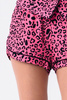 Szorty damskie Victoria - w różową panterkę