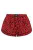 Szorty damskie Victoria - w czerwoną panterkę