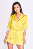  Piżama damska Attika -  satyna koreańska limonkowa