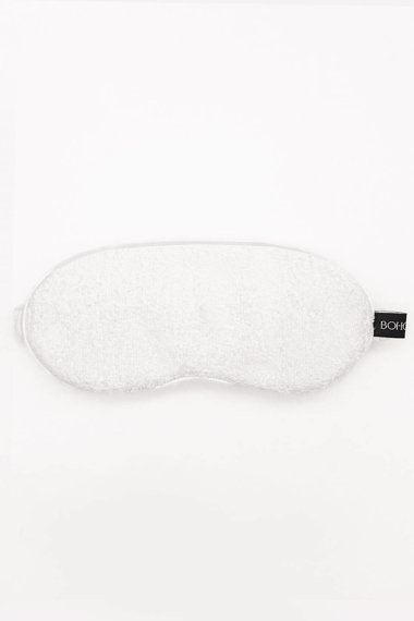 Opaska na oczy frotte biała