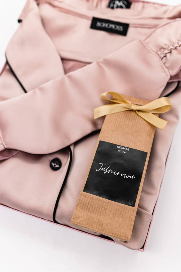 Zestaw prezentowy piżama Adrienne różowa DELICATE WOMAN