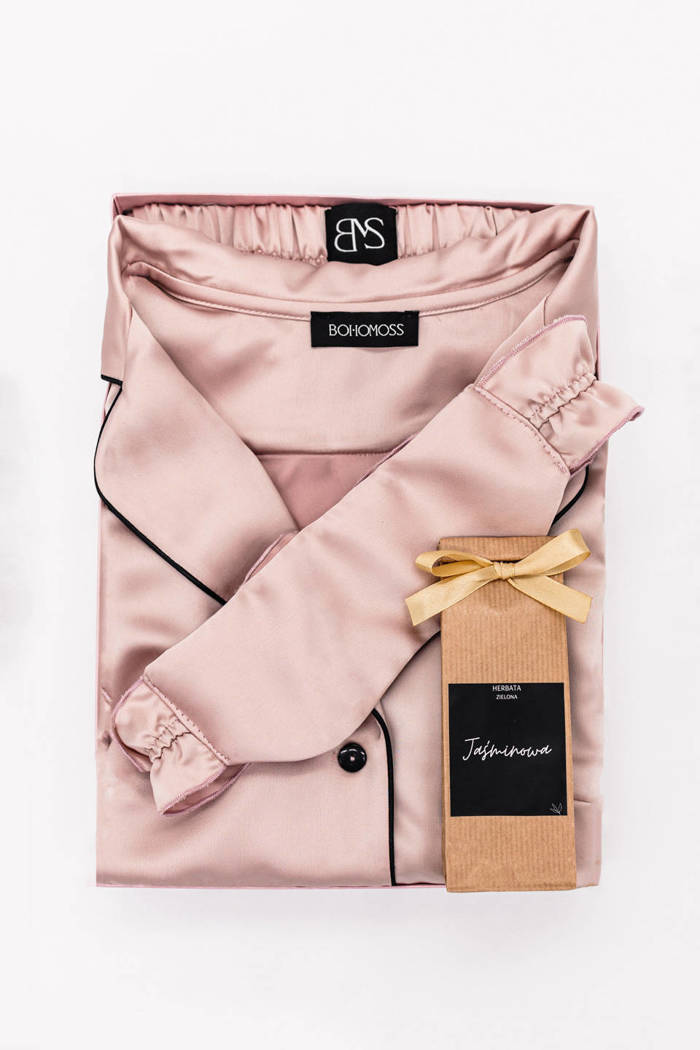 Zestaw prezentowy piżama Adrienne różowa DELICATE WOMAN